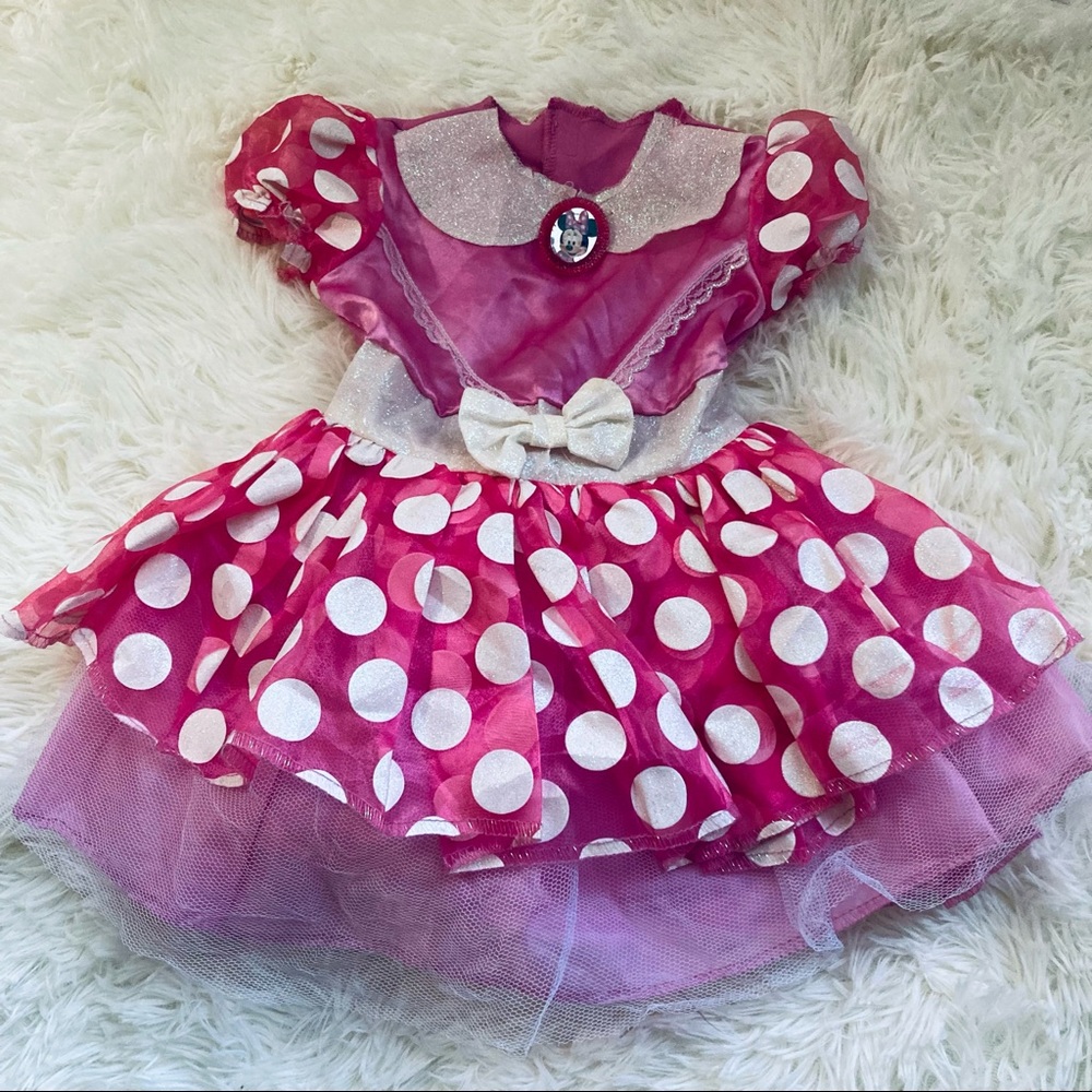 $3 if Bundle Minnie mouse dress w/pink pants (Costume)